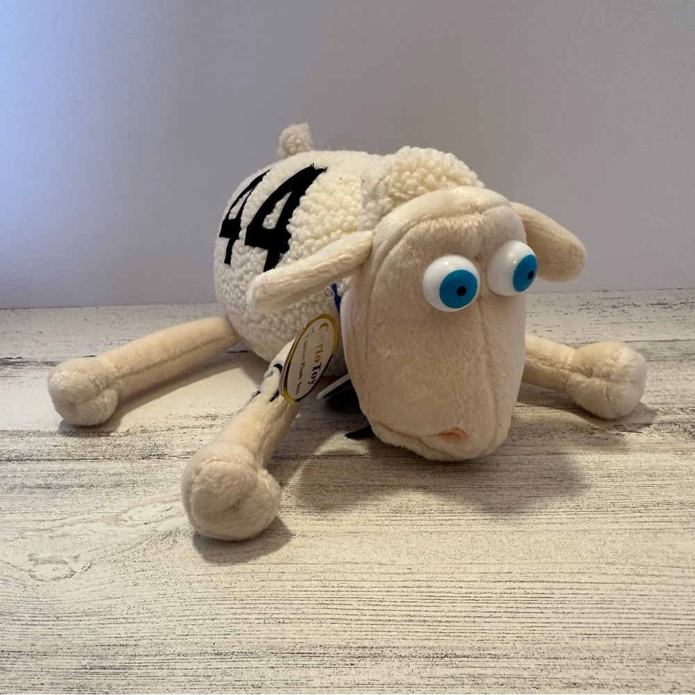 Serta Counting Sheep #44 VTG 2000 Plush Mattress Sleep Curto Toy 8" NEW